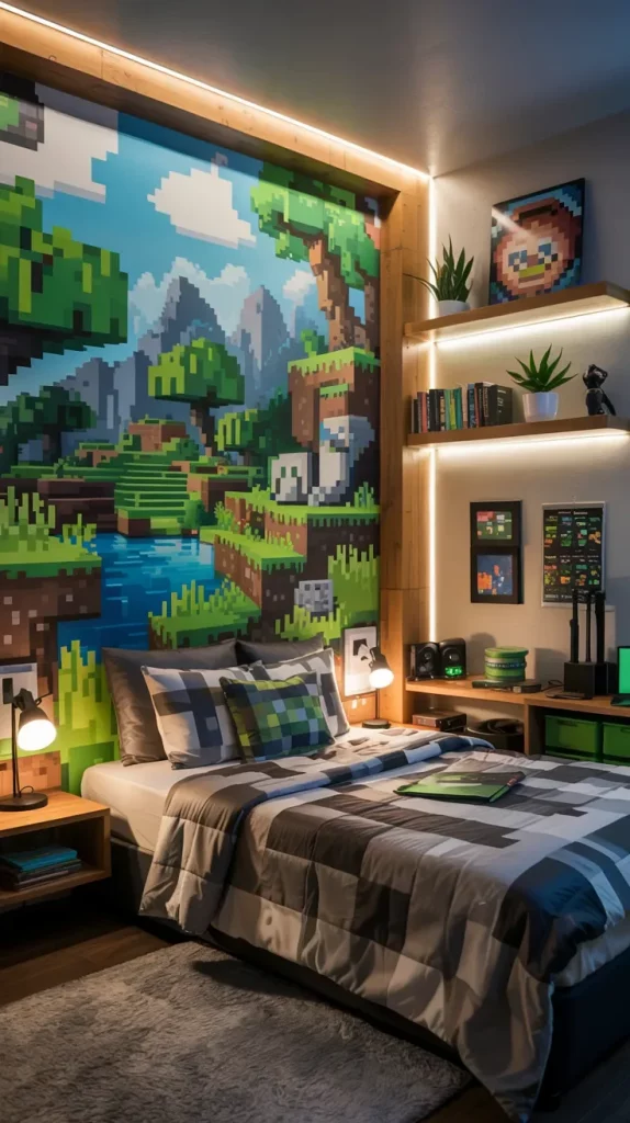 58 Creative Minecraft Bedroom Themes For The Ultimate Gamer Space