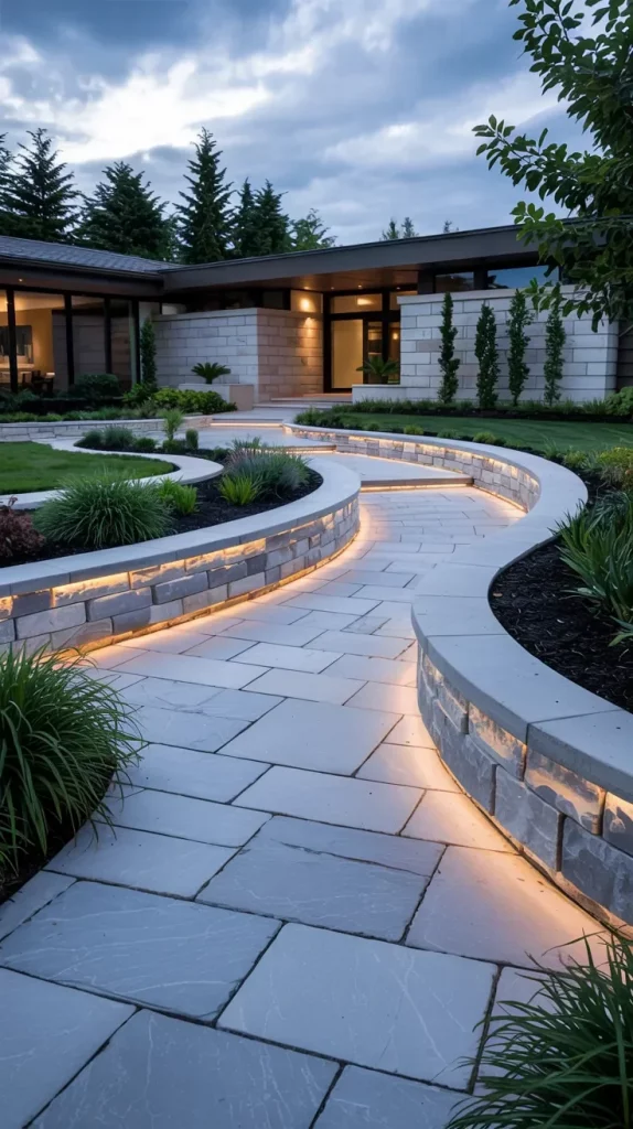 53 Curved Front Entrance Landscaping 2026 Ideas For Elegant Curb Appeal