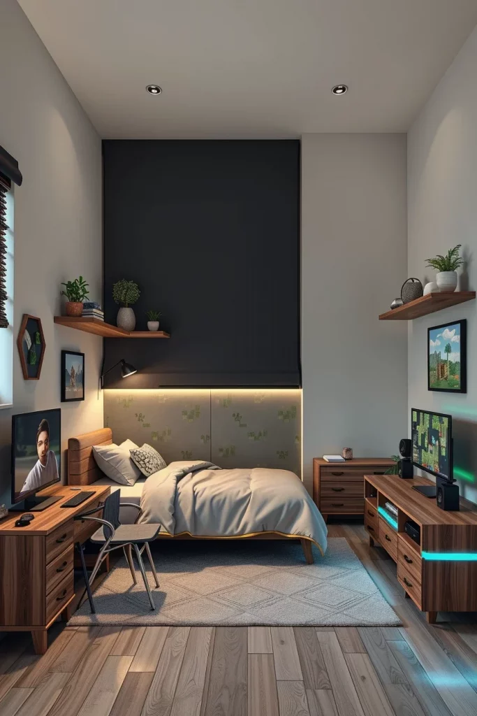 58 Minecraft Bedroom Makeover For Boys Ideas That Look Fun And Creative