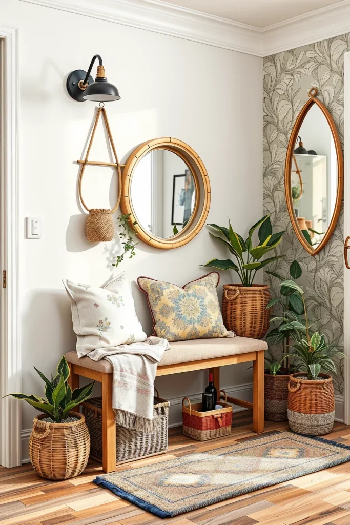 55 Small Hallway Bench Decor Ideas For A Stylish And Functional Entryway