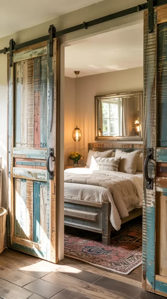 60 Cozy Farmhouse Barndominium Bedroom Decor Ideas For A Warm Rustic Retreat