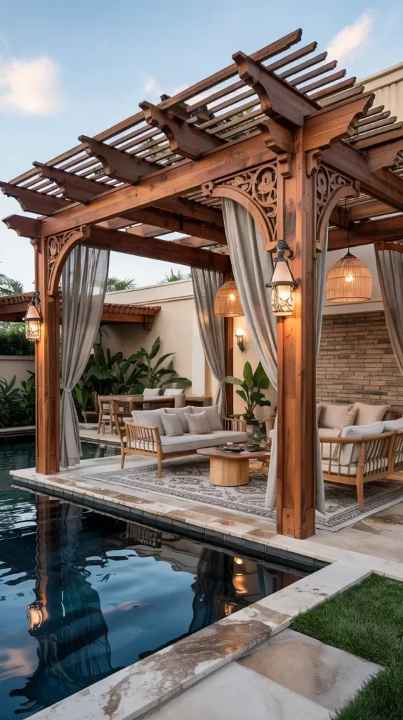 59 Pergolas Near Pools 2026 That Transform Outdoor Spaces Into Luxury Retreats