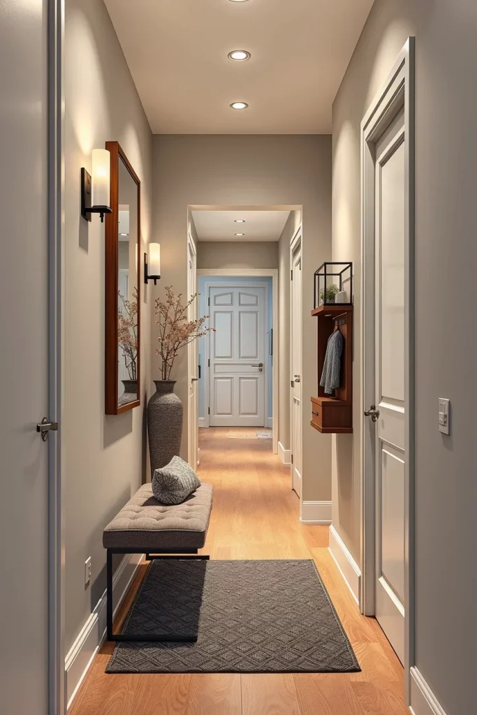 55 Small Hallway Bench Decor Ideas For A Stylish And Functional Entryway