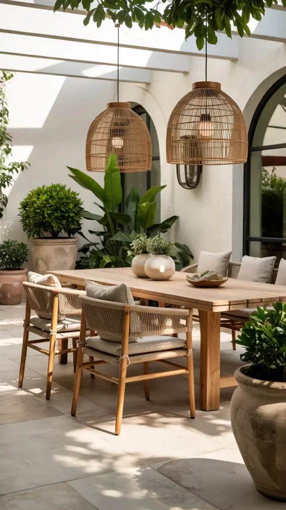 56 Rattan Outdoor Lighting Ideas 2026 For Cozy And Stylish Patios