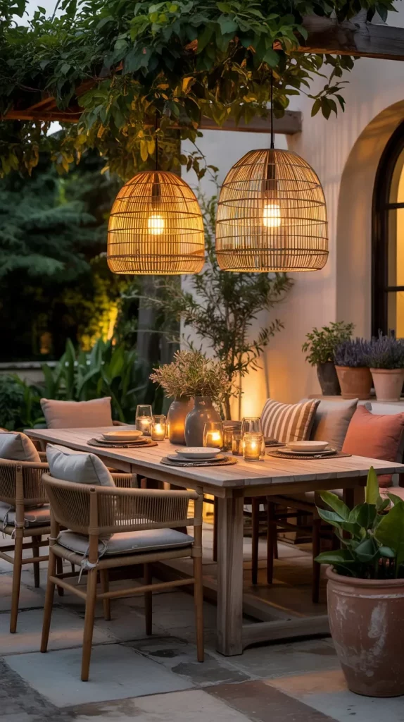 56 Rattan Outdoor Lighting Ideas 2026 For Cozy And Stylish Patios