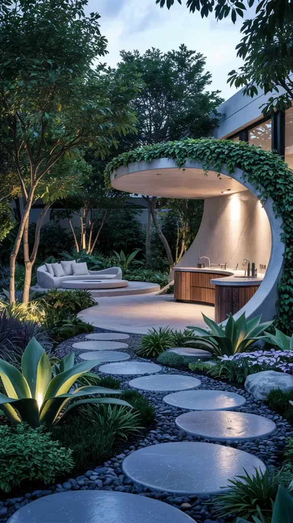 58 Modern Curved Garden Design 2026 Ideas For A Stylish Outdoor Retreat