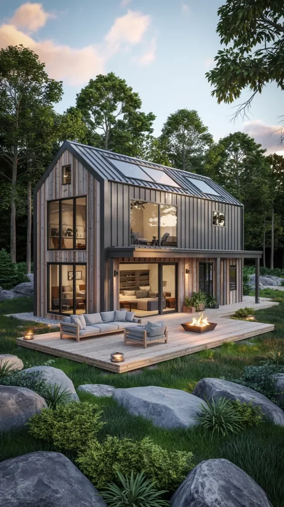 60 Two Story Barndominium Floor Plans With Garage That Combine Style And Functionality