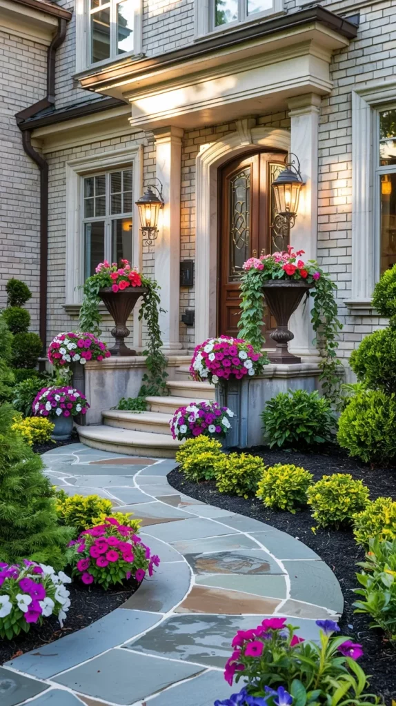 53 Curved Front Entrance Landscaping 2026 Ideas For Elegant Curb Appeal