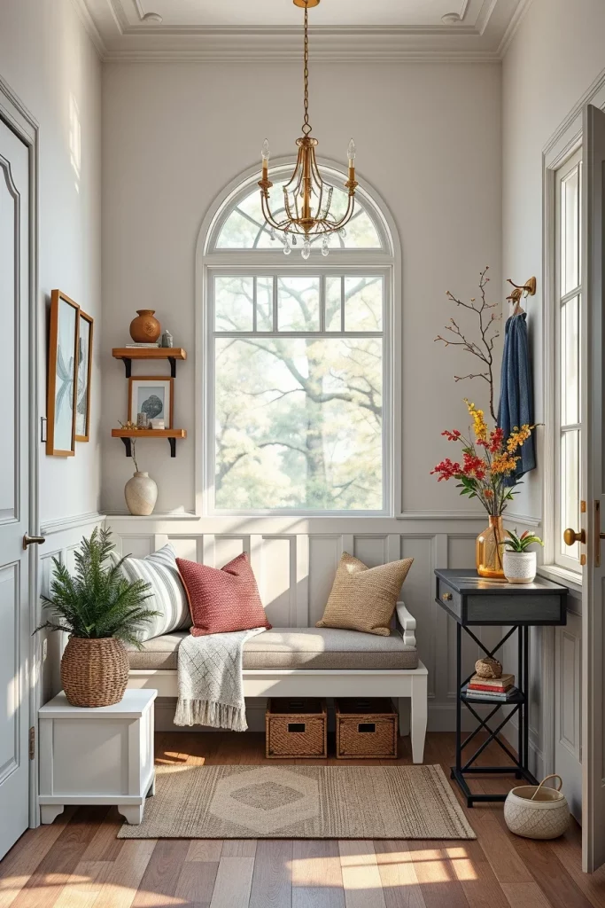 55 Small Hallway Bench Decor Ideas For A Stylish And Functional Entryway