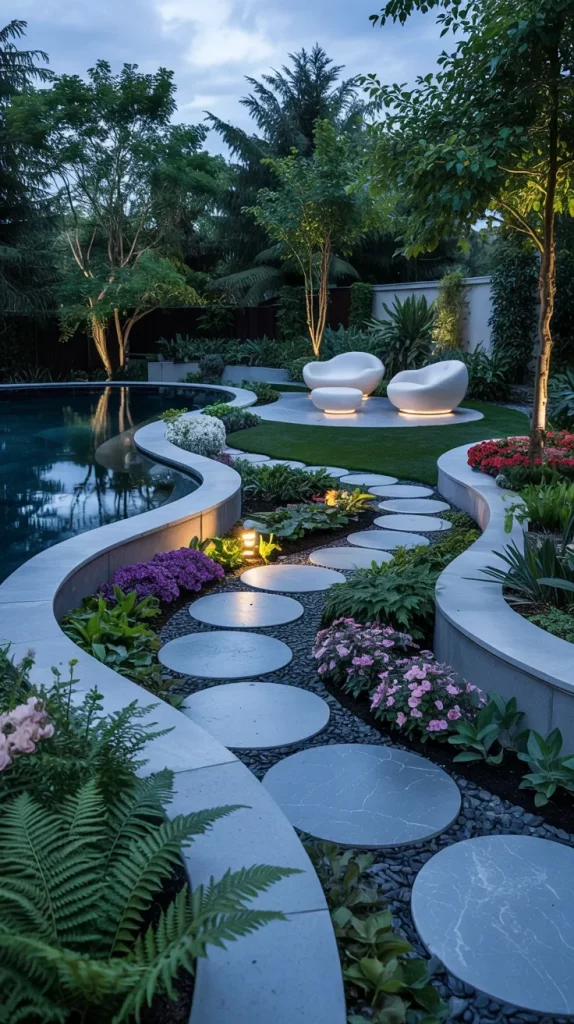 56 Soft Rounded Landscaping 2026 Ideas For Elegant Modern Outdoor Spaces