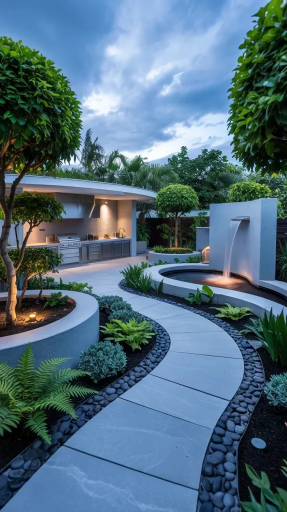 58 Modern Curved Garden Design 2026 Ideas For A Stylish Outdoor Retreat