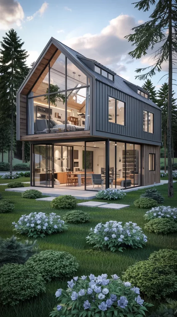60 Two Story Barndominium Floor Plans With Garage That Combine Style And Functionality