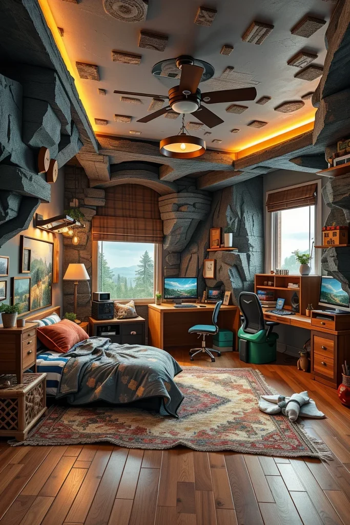 58 Minecraft Bedroom Makeover For Boys Ideas That Look Fun And Creative