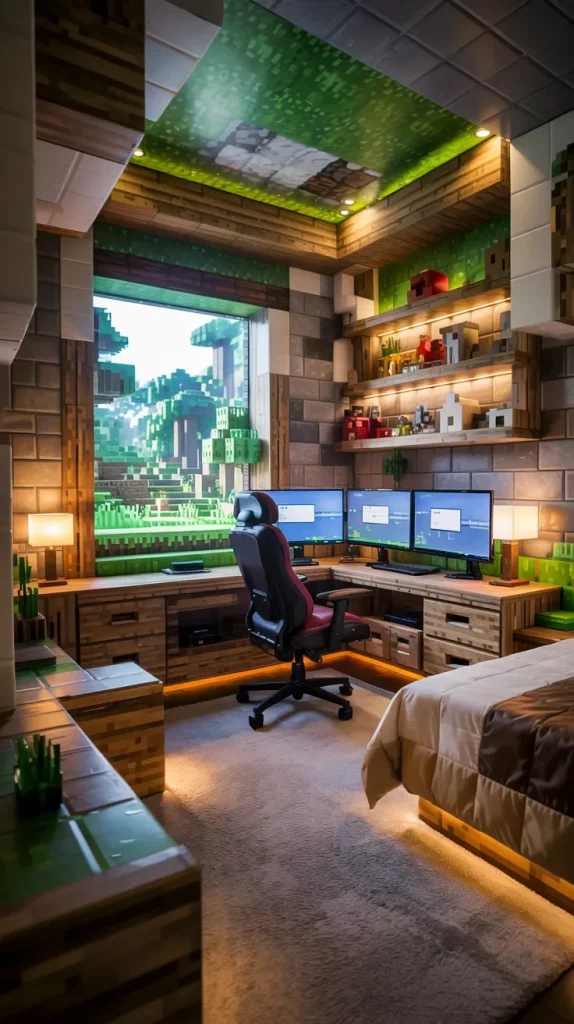58 Creative Minecraft Bedroom Themes For The Ultimate Gamer Space