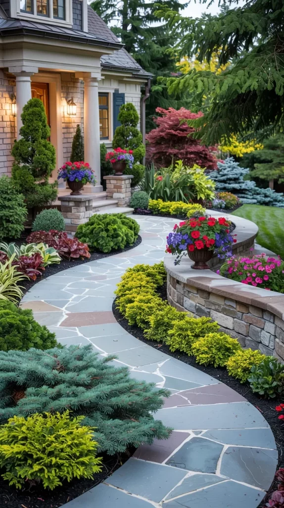 53 Curved Front Entrance Landscaping 2026 Ideas For Elegant Curb Appeal
