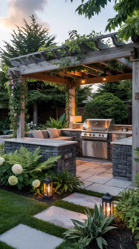 57 Outdoor Kitchen & BBQ Area Ideas 2026 For Stylish Backyard Living