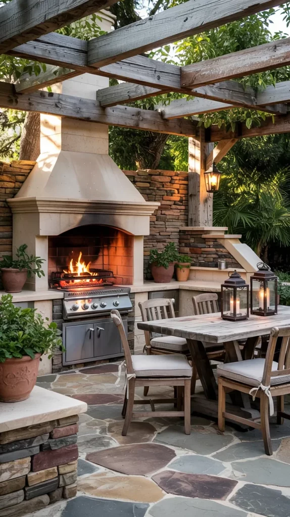 57 Outdoor Kitchen & BBQ Area Ideas 2026 For Stylish Backyard Living