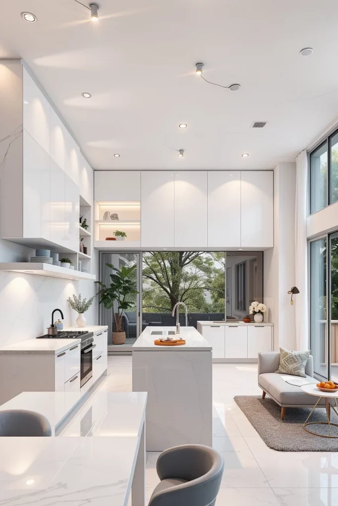 57 White Modern Kitchen Storage Design Ideas For A Stylish And Organized Home