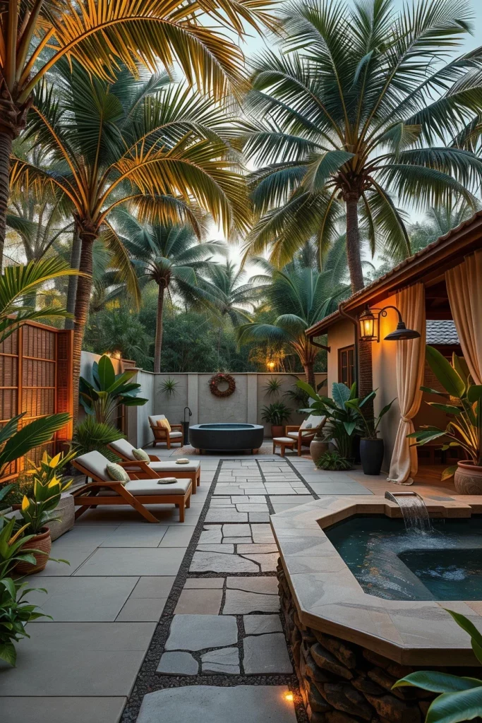 57 Spa Backyard Ideas 2026 For A Relaxing Luxury Outdoor Retreat