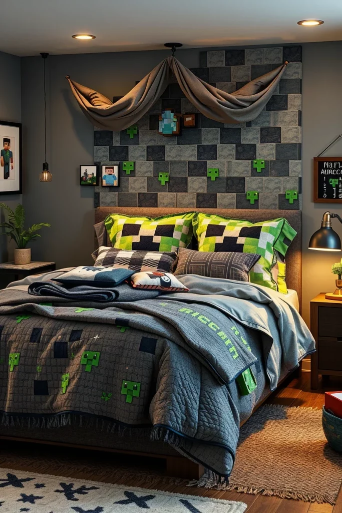58 Minecraft Bedroom Makeover For Boys Ideas That Look Fun And Creative