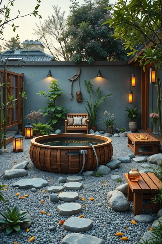 57 Spa Backyard Ideas 2026 For A Relaxing Luxury Outdoor Retreat