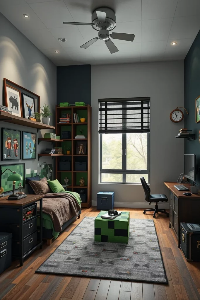 58 Minecraft Bedroom Makeover For Boys Ideas That Look Fun And Creative