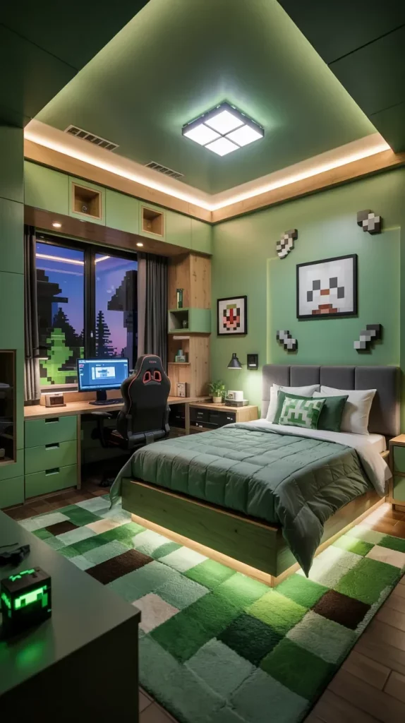 58 Creative Minecraft Bedroom Themes For The Ultimate Gamer Space