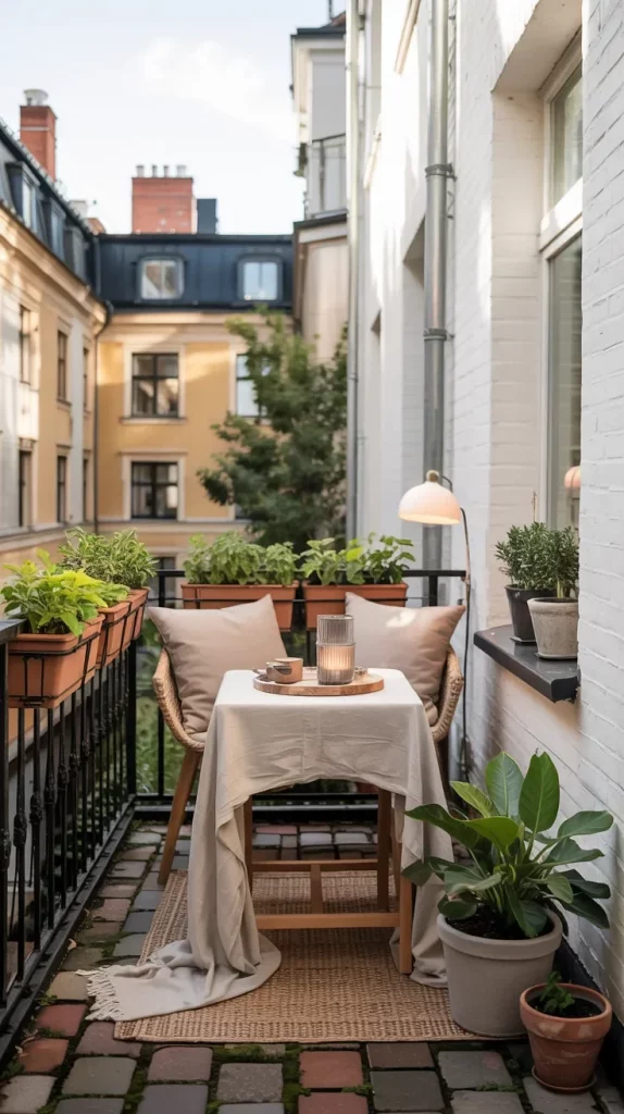 57 Small Balcony Decor Ideas 2026 For Cozy And Stylish Apartment Living