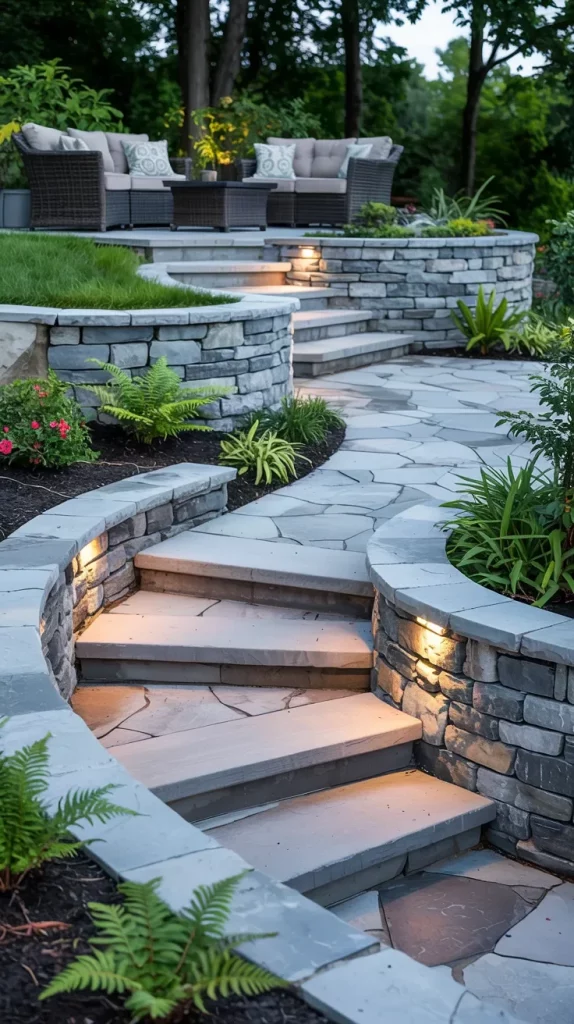59 Curved Patio Ideas 2026 For Stylish Modern Outdoor Living