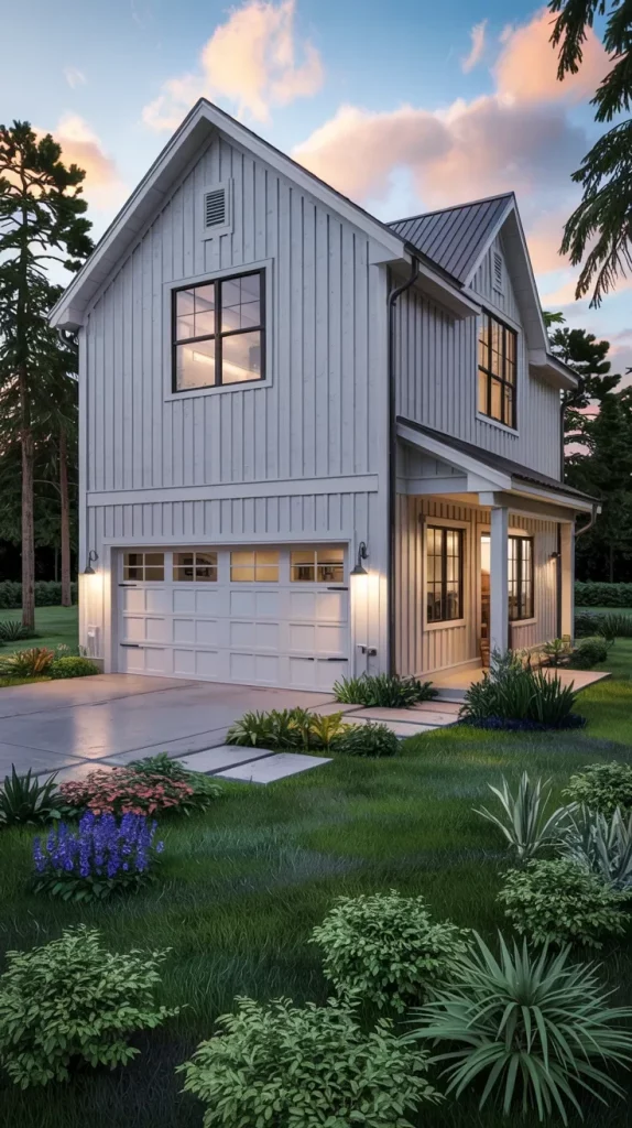 60 Two Story Barndominium Floor Plans With Garage That Combine Style And Functionality