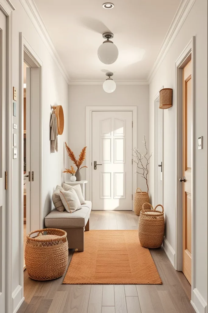 55 Small Hallway Bench Decor Ideas For A Stylish And Functional Entryway
