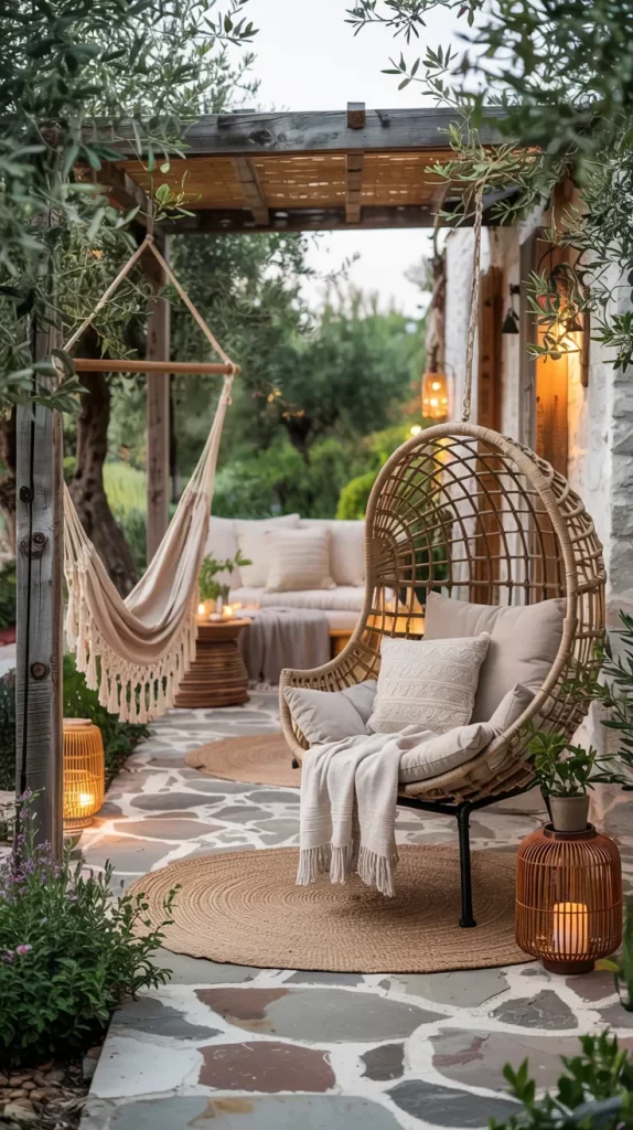 58 Boho And Cozy Patio Setups 2026 For A Stylish Outdoor Retreat
