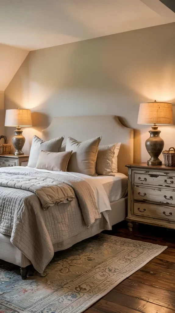 60 Cozy Farmhouse Barndominium Bedroom Decor Ideas For A Warm Rustic Retreat