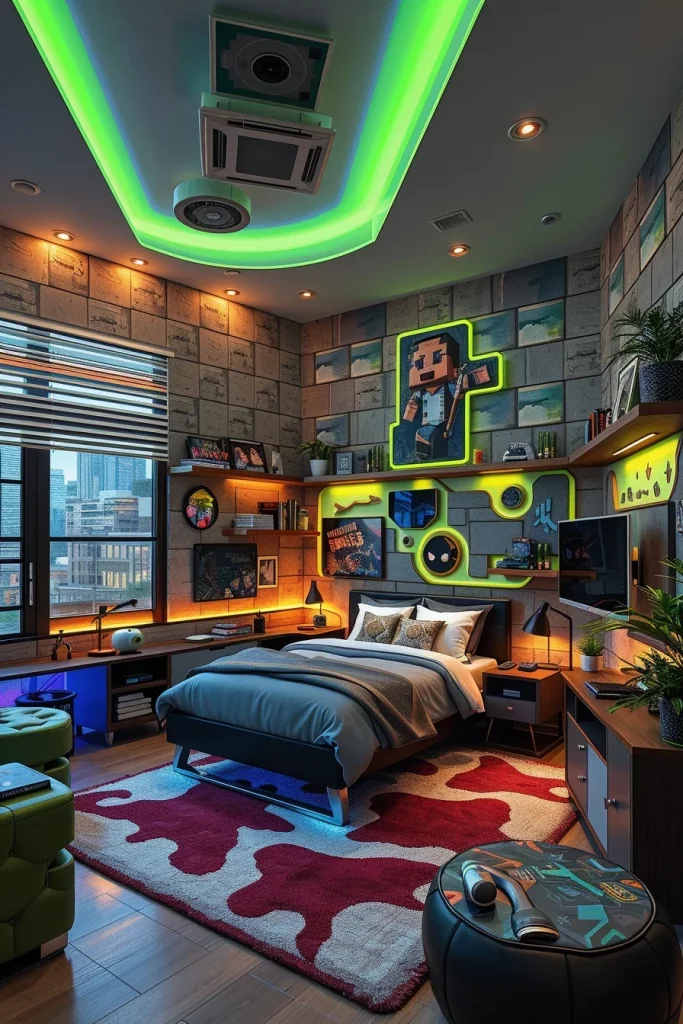 58 Minecraft Bedroom Makeover For Boys Ideas That Look Fun And Creative