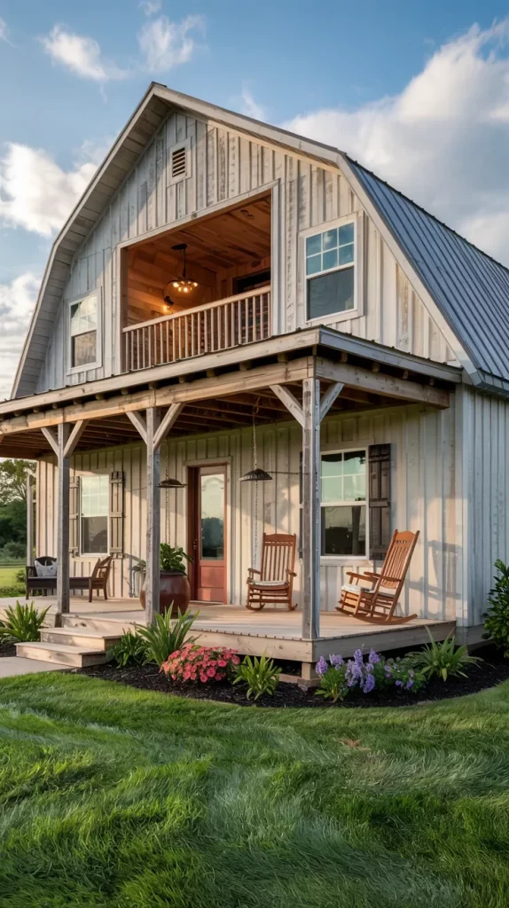 60 Two Story Barndominium Floor Plans With Garage That Combine Style And Functionality
