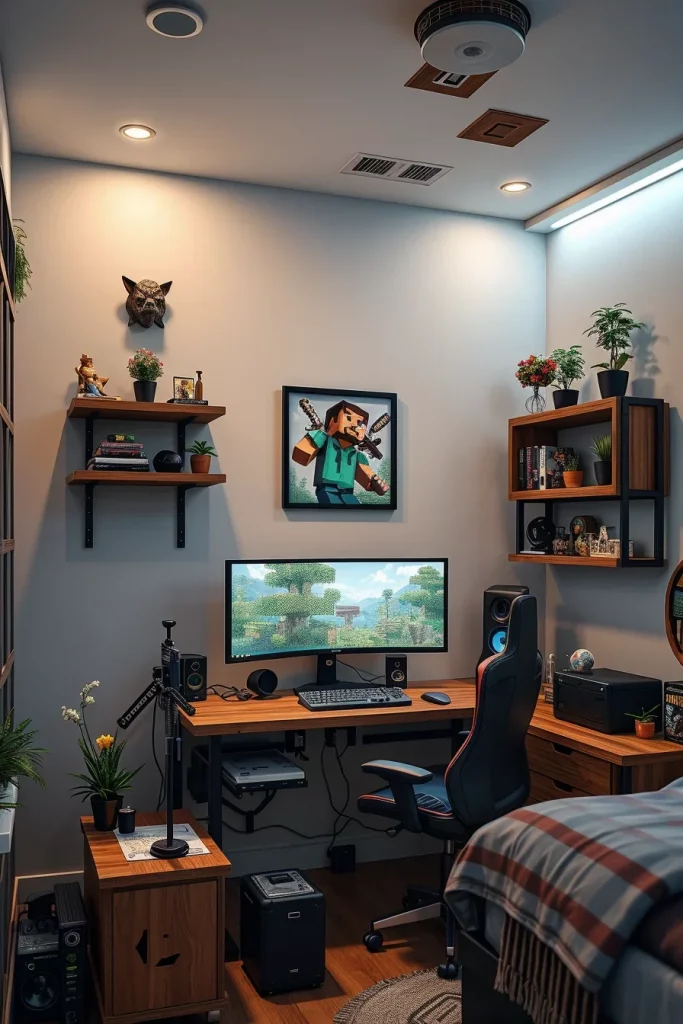58 Minecraft Bedroom Makeover For Boys Ideas That Look Fun And Creative