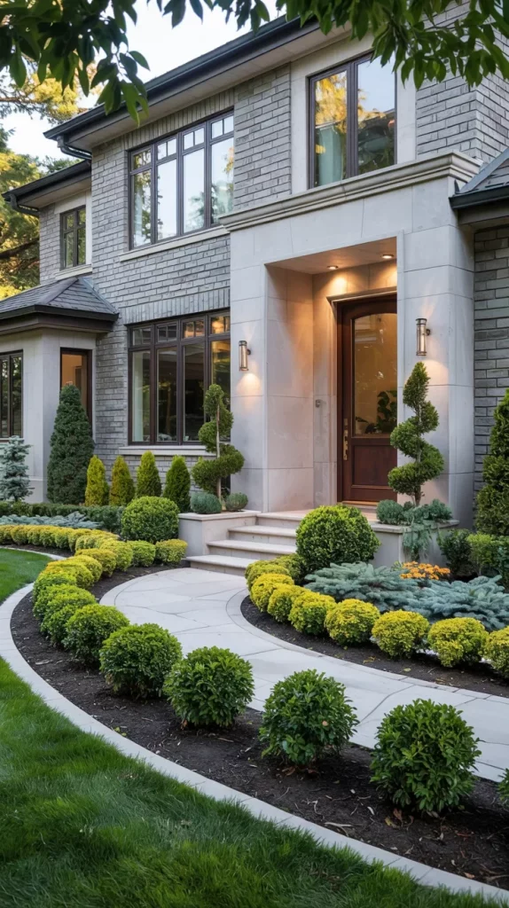 53 Curved Front Entrance Landscaping 2026 Ideas For Elegant Curb Appeal