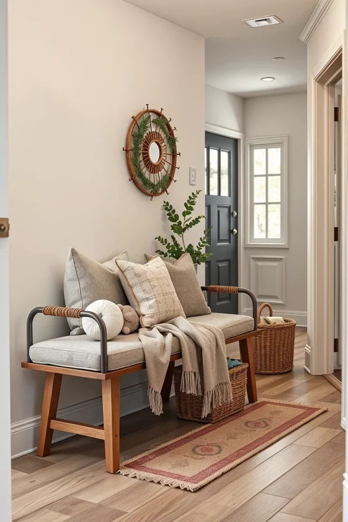 55 Small Hallway Bench Decor Ideas For A Stylish And Functional Entryway