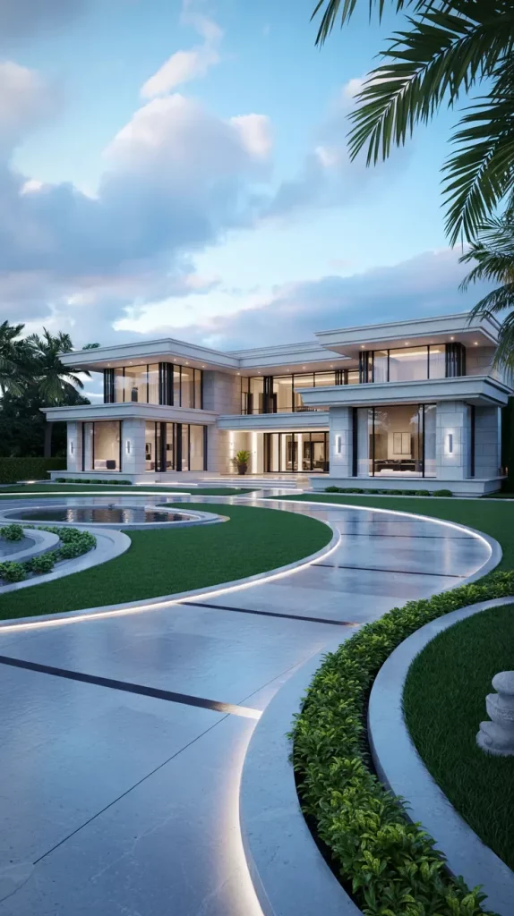 60 Curved Pathways And Entryways 2026 For Elegant Outdoor Design