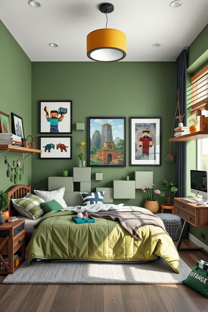 58 Minecraft Bedroom Makeover For Boys Ideas That Look Fun And Creative