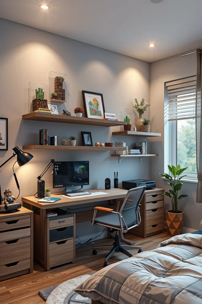 61 Modern Minecraft Bedroom Design Ideas For Stylish Gamer Rooms