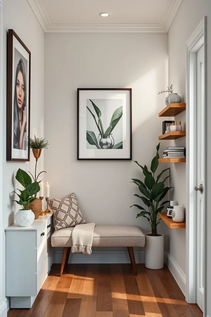 55 Small Hallway Bench Decor Ideas For A Stylish And Functional Entryway