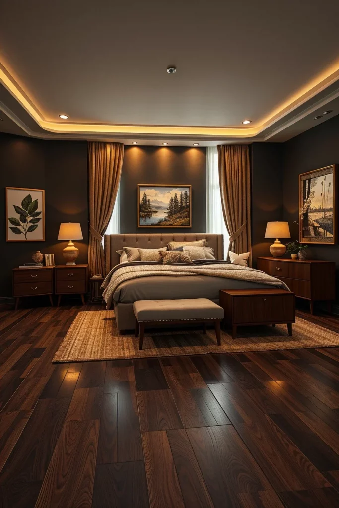57 Dark Brown Bedroom Decorating Ideas For A Cozy And Stylish Retreat
