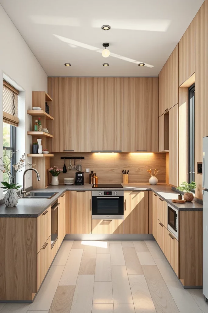 54 Compact Kitchen Design With Smart Storage Ideas For Stylish Small Spaces