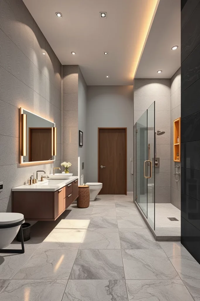 58 Modern Gray Bathroom Interior Trends That Redefine Contemporary Luxury