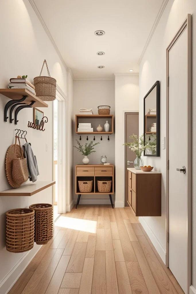 57 Small Hallway Organization Storage Solutions For A Stylish And Clutter-Free Entryway