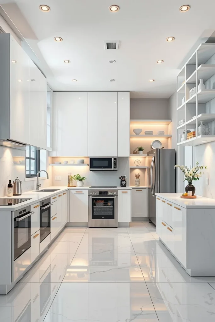 58 Small Kitchen Color Schemes Modern Style For Elegant And Functional Spaces