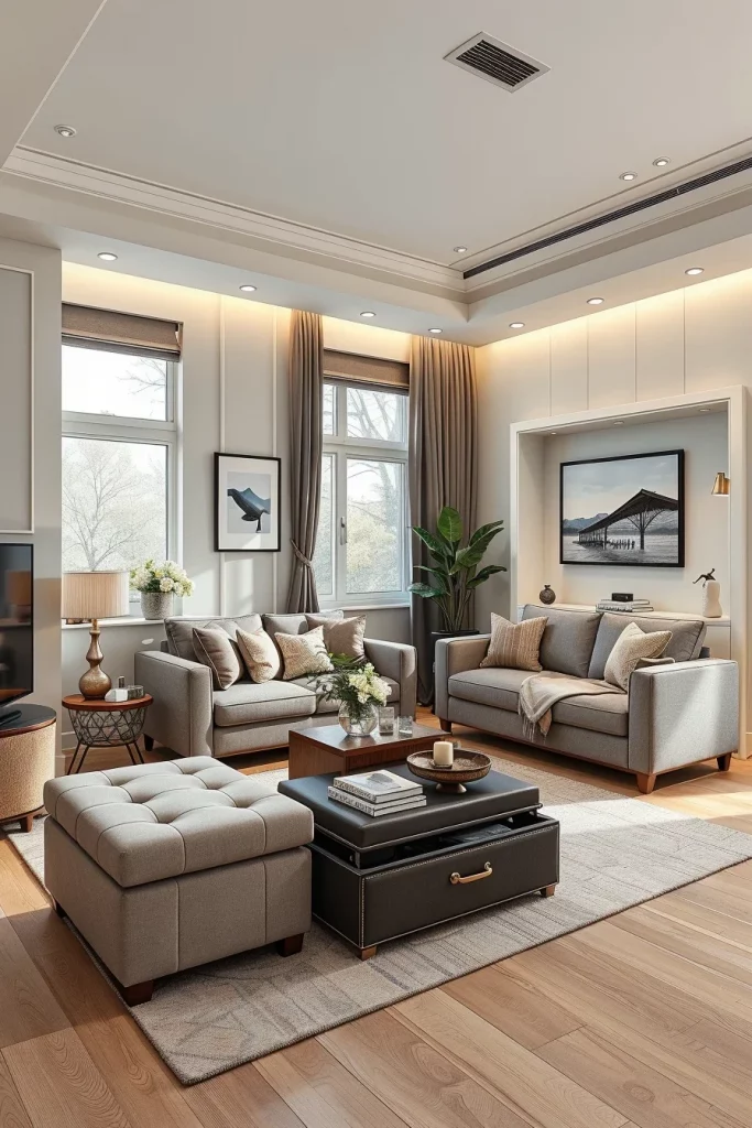 57 Small Space-Saving Living Room Ideas To Maximize Every Inch