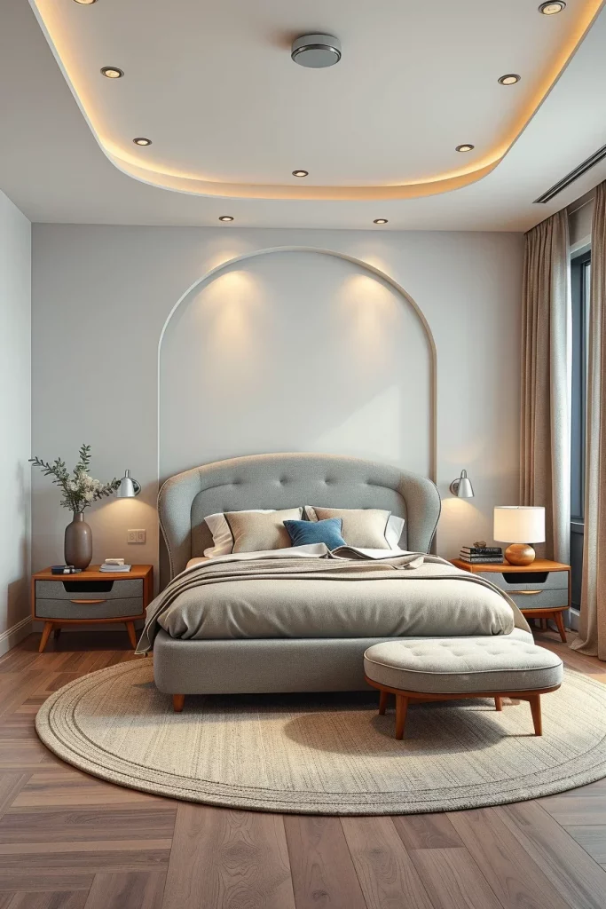 58 Curved Furniture Small Bedroom Design Ideas For Stylish Compact Spaces