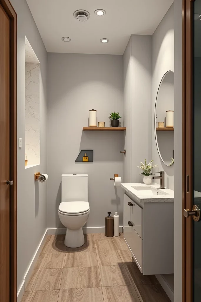 54 Small Bathroom Makeover Decorating Ideas To Transform Your Tiny Space